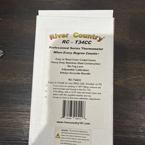 River Country Rc-T34cc Professional Series Thermometer